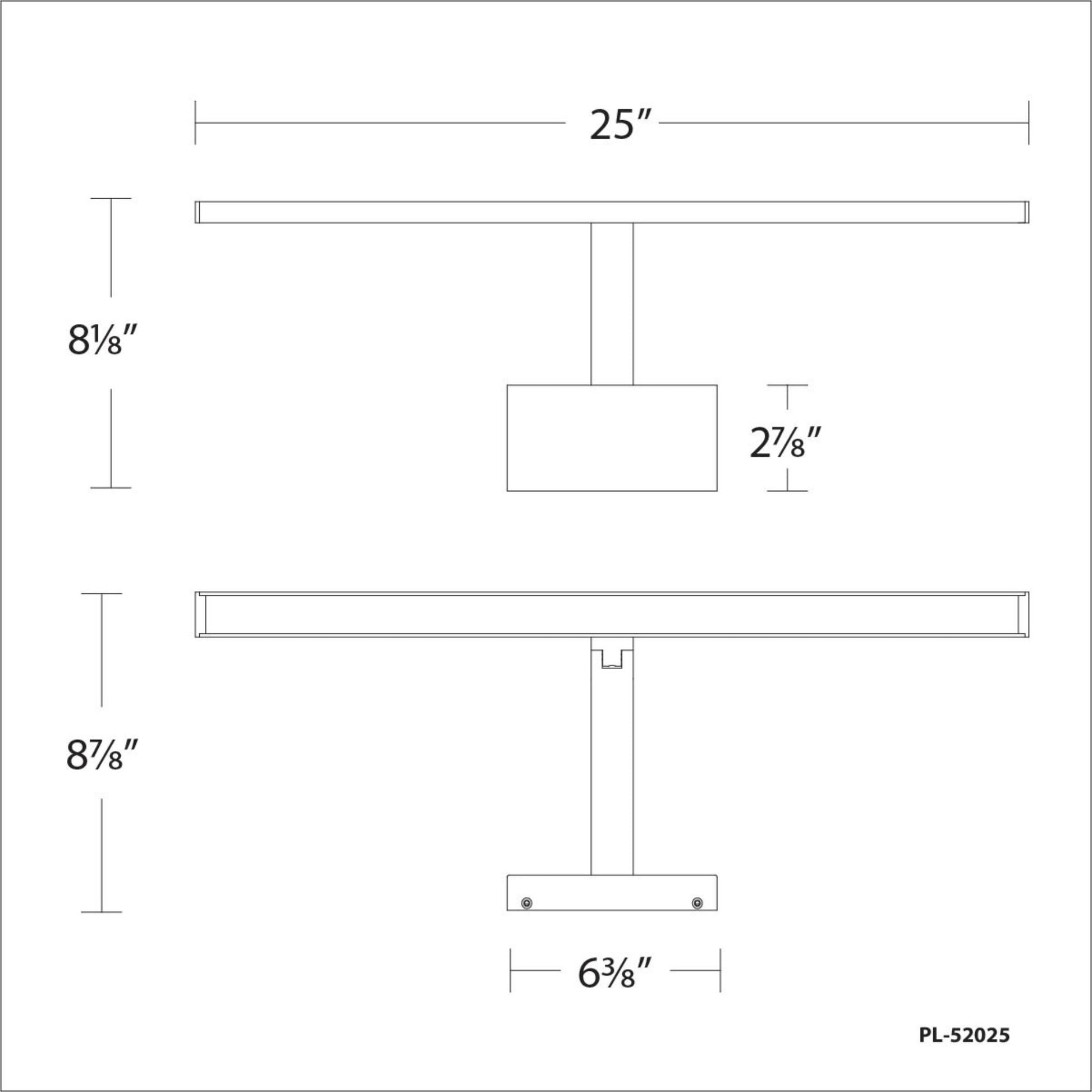 Uptown 25" LED Swing Arm Wall Lamp, Black Finish - Bees Lighting