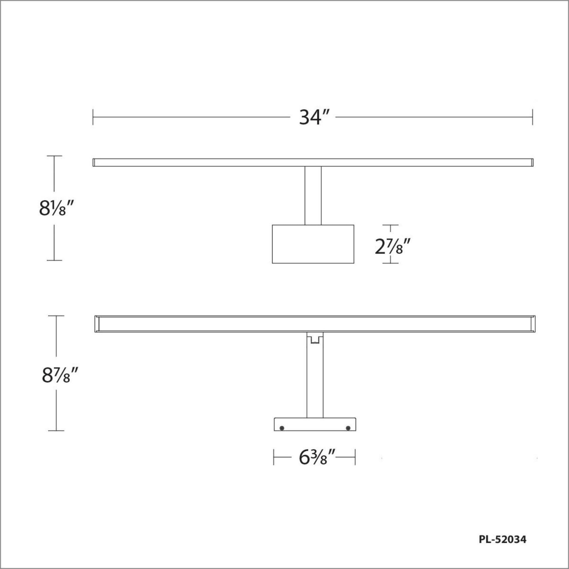 Uptown 34" LED Swing Arm Wall Lamp, Black Finish - Bees Lighting