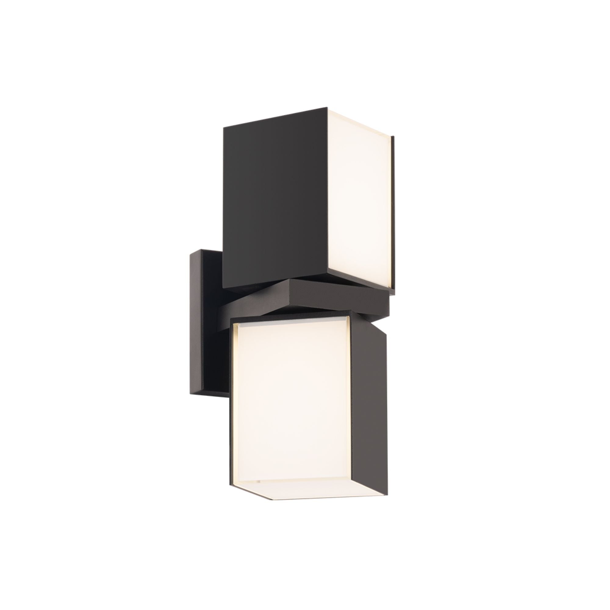 Vaiation 12 in. LED Outdoor Sconce Sconce 3000K Black Finish - Bees Lighting
