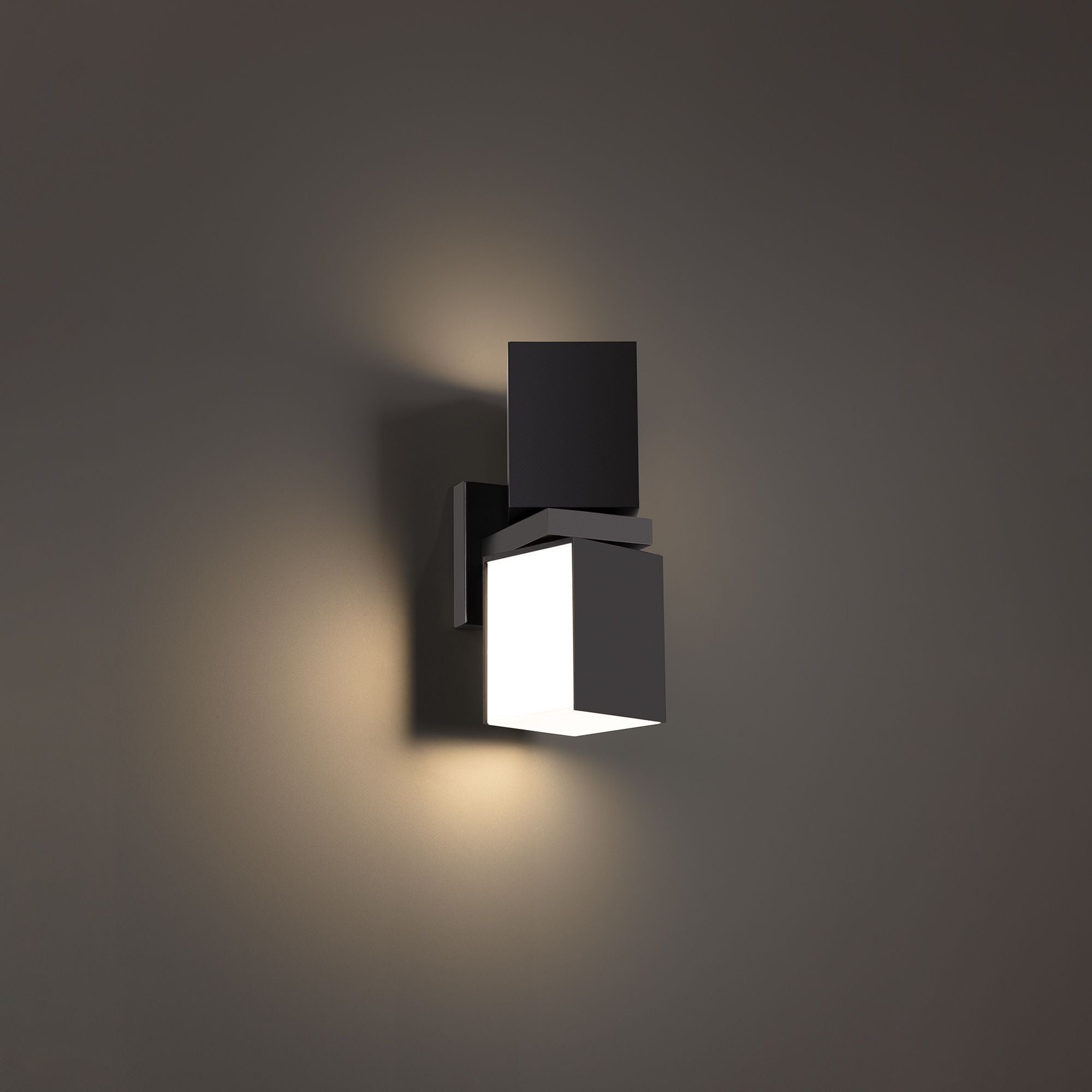 Vaiation 12 in. LED Outdoor Sconce Sconce 3000K Black Finish - Bees Lighting
