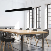 Volo 54" LED Pendant, Brushed Black Finish - Bees Lighting