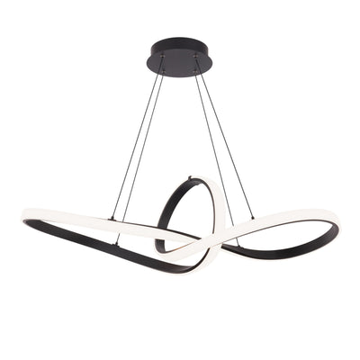 Vornado 35 in. LED Pendant Light Black finish