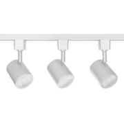 Charge 8010, 5CCT 3 Light LED Track Kit, 2600 Lumens, Halo, 45°, White - Bees Lighting