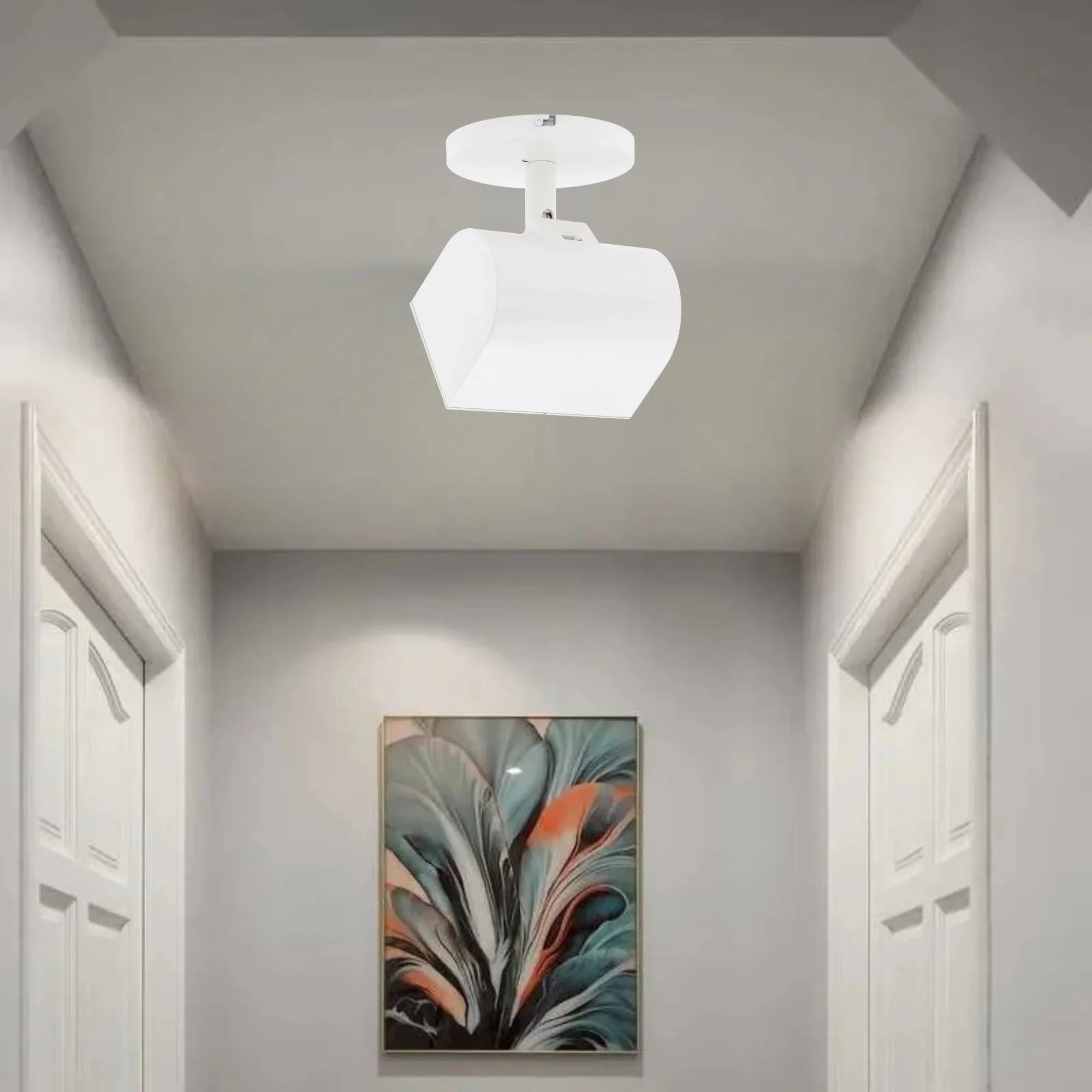 WAC Lighting - Ocularc 3020W, 5CCT 22W Wall Wash LED Monopoint, 1150 Lumens, White | Bees Lighting