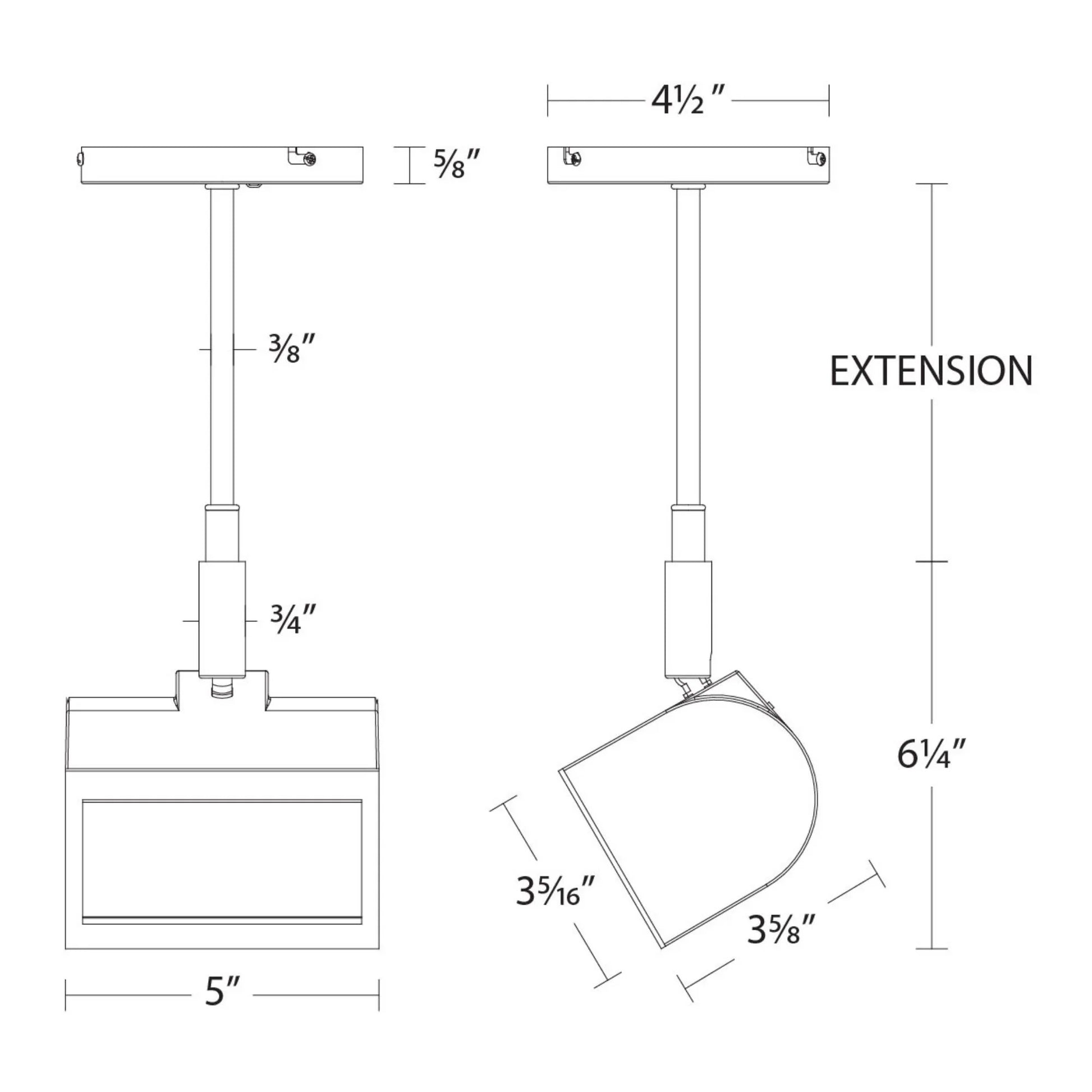 WAC Lighting - Ocularc 3020W, 5CCT 22W Wall Wash LED Monopoint, 1150 Lumens, White | Bees Lighting