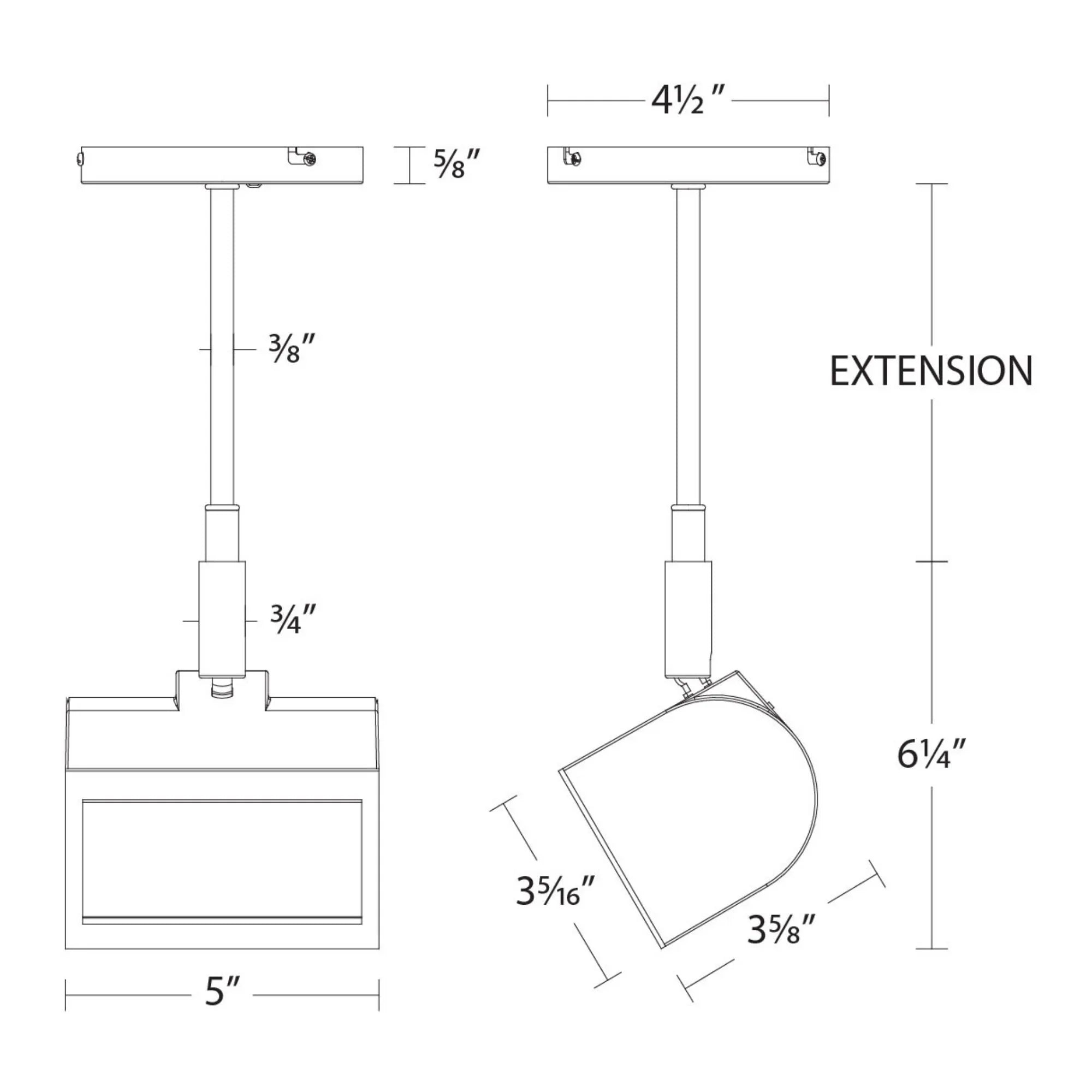 WAC Lighting - Ocularc 3020W, 5CCT 22W Wall Wash LED Monopoint, 1150 Lumens, White | Bees Lighting