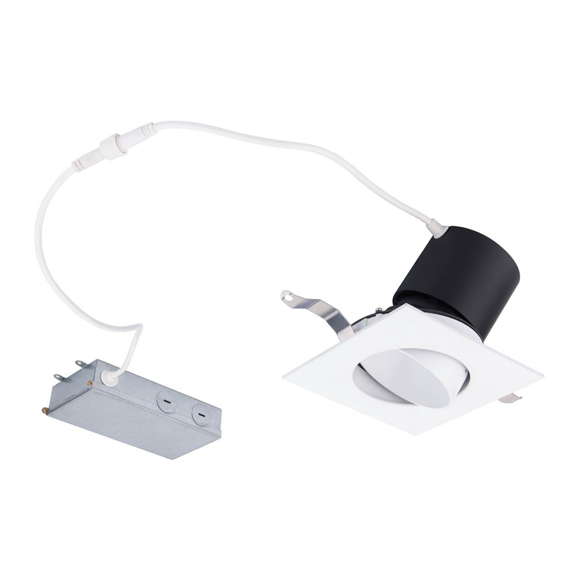Patriot 3" 5CCT Downlight, 1000 Lumens, White Finish - Bees Lighting
