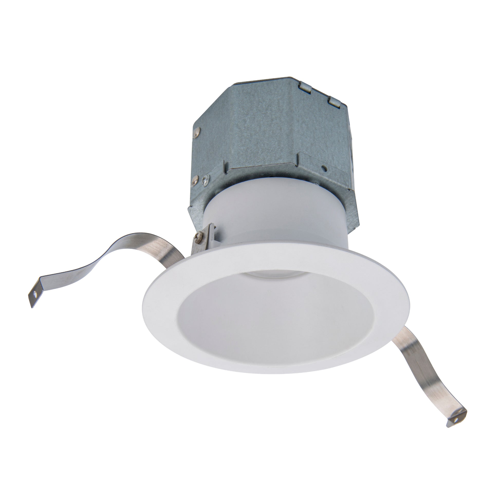 Pop-In 4″ Round 5CCT Remodel Downlight, 1080 Lumens, White - Bees Lighting